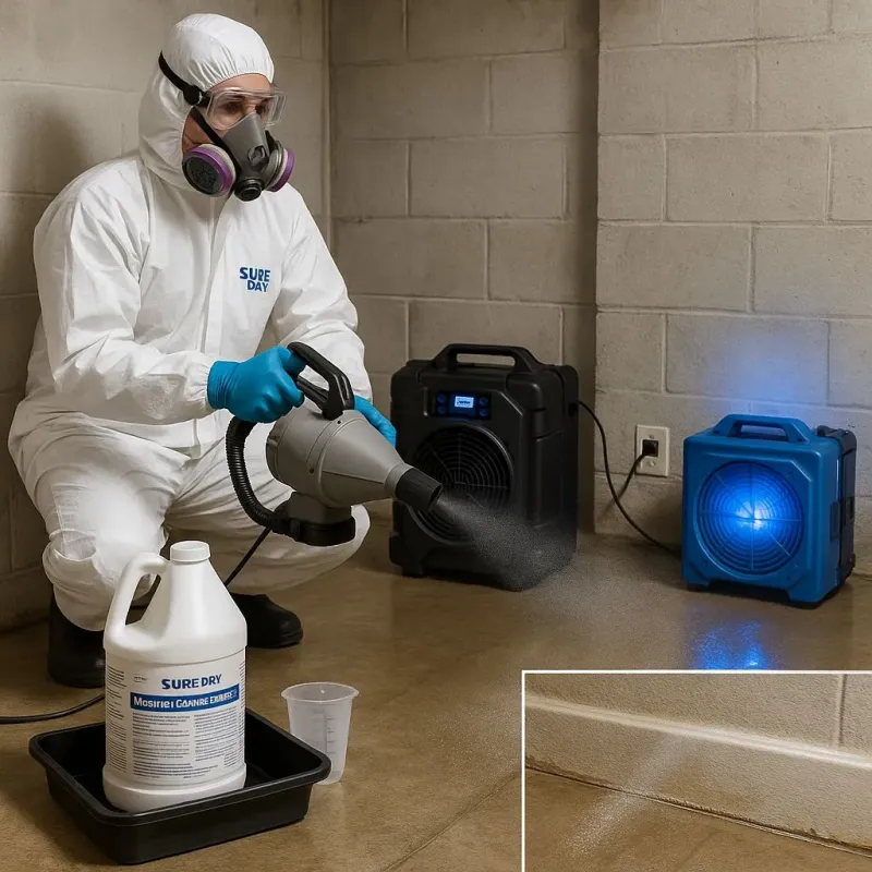 Sanitization and Odor Removal process in Crestwood, KY