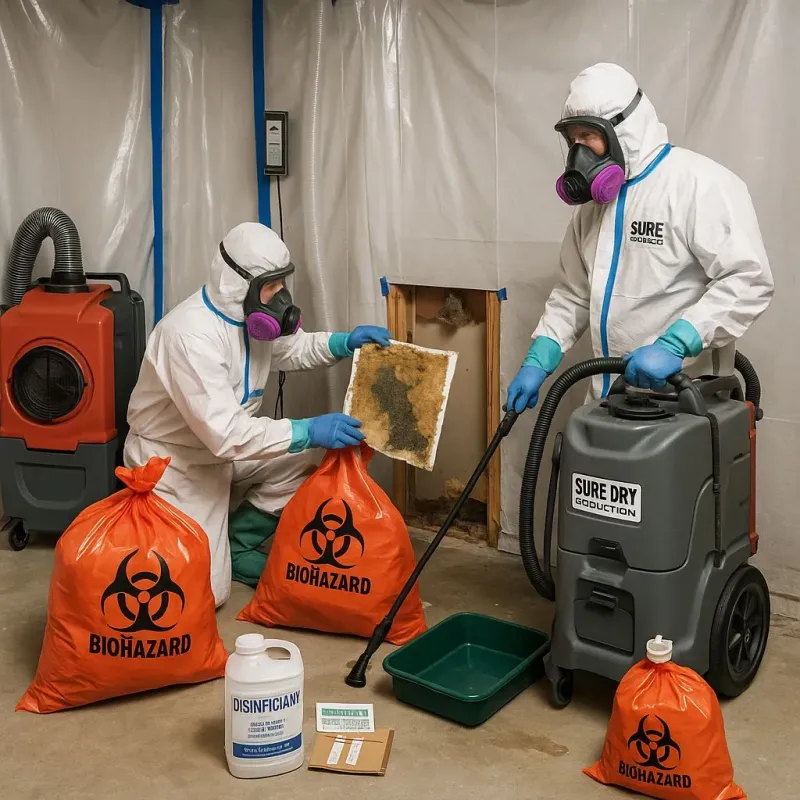 Contaminated Water Handling Protocols process in Crestwood, KY