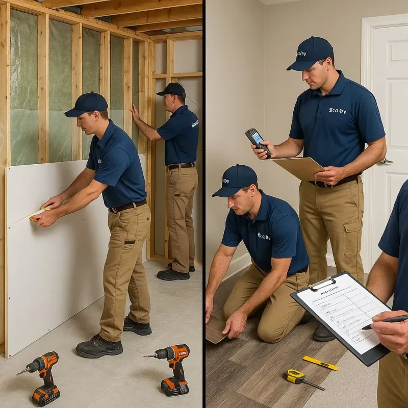 Repairs and Reconstruction process in Crestwood, KY